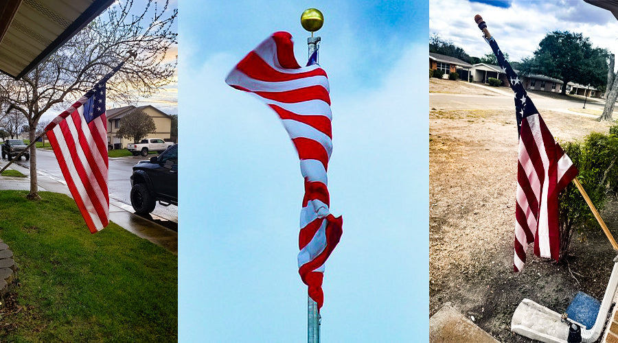 How to Prevent Flag Tangling on Residential Pole
