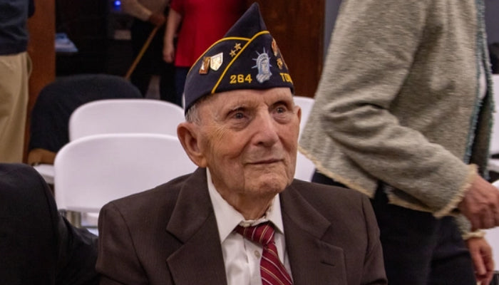 American WW2 Solider John Gojermac Receives French Legion of Honor