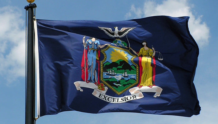 The State Flag of New York State