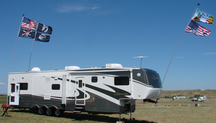 RV Flagpole Kits