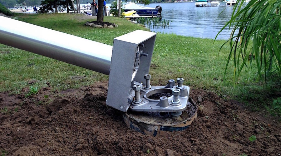 Discover the Benefits of a Commercial Flagpole Tilting Base