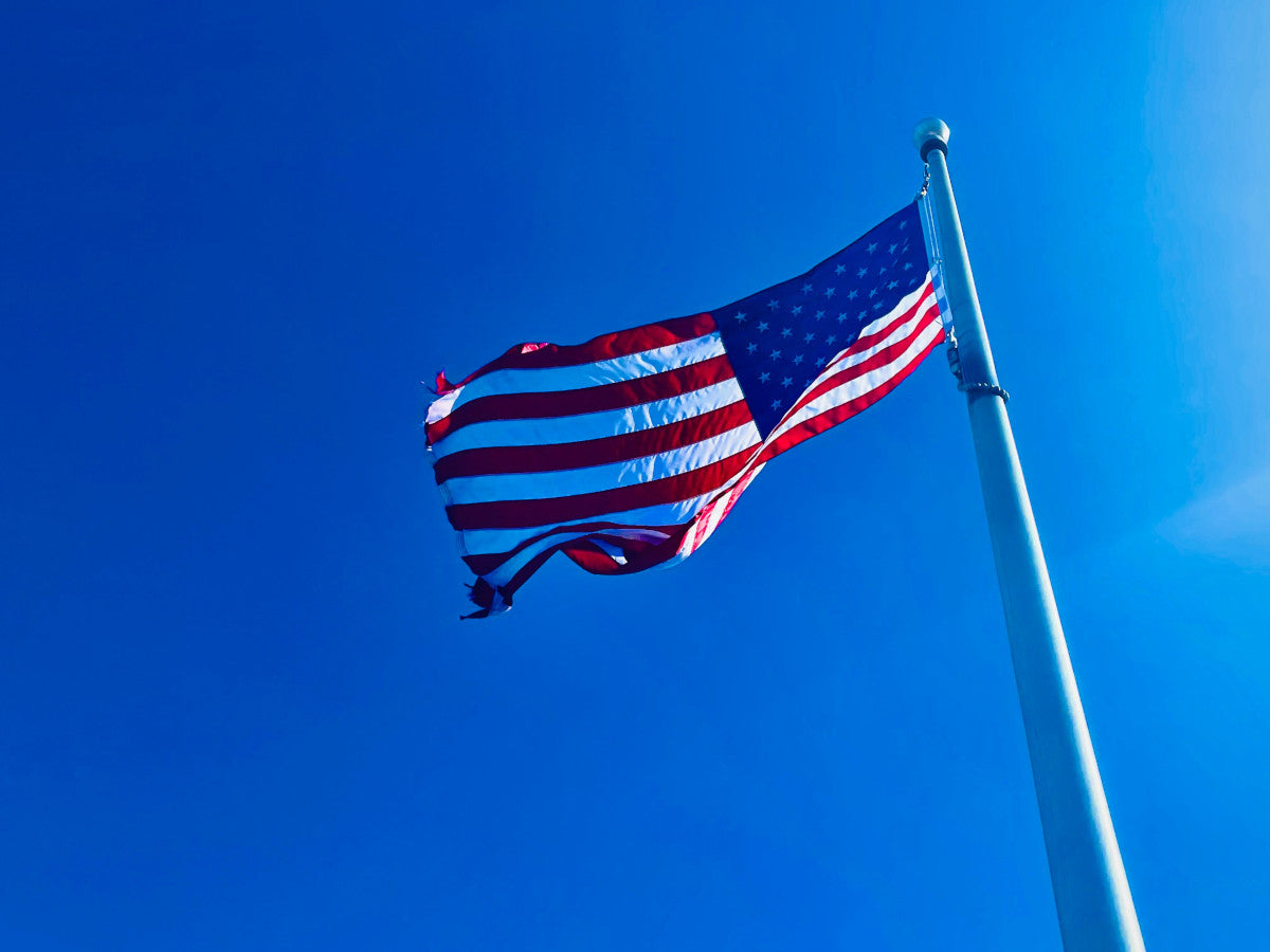 flag size for pole