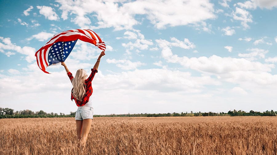 Free Hi-Res American Flag Wallpaper Download