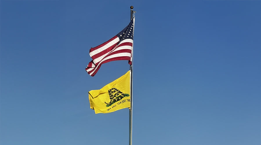 How to Display American Flag with Other Flags