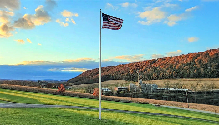 What is a One-Piece Flagpole?