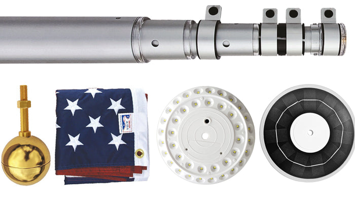 Telescoping Flagpole Kit