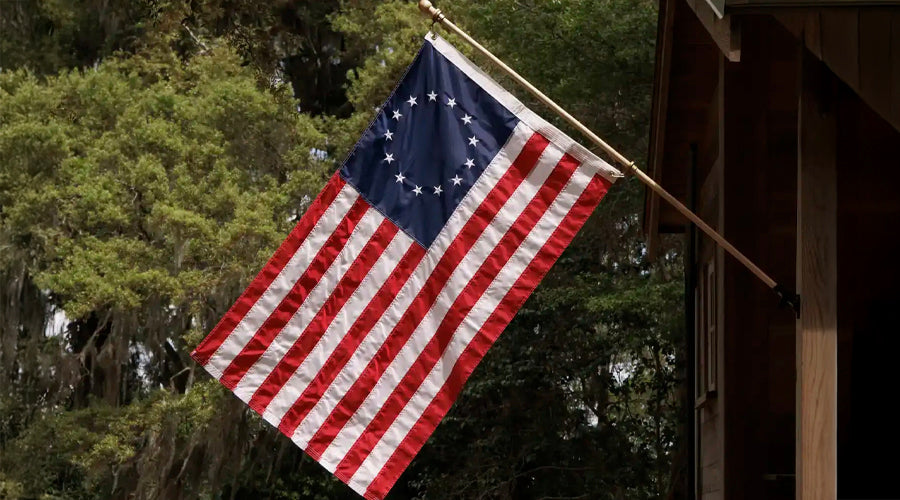 The American Flag in 1776 A Symbol of Revolution
