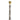25' Telescoping Flagpole top with gold ball and swivel rings