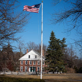 50' Tapered Fiberglass Flagpole - Commercial