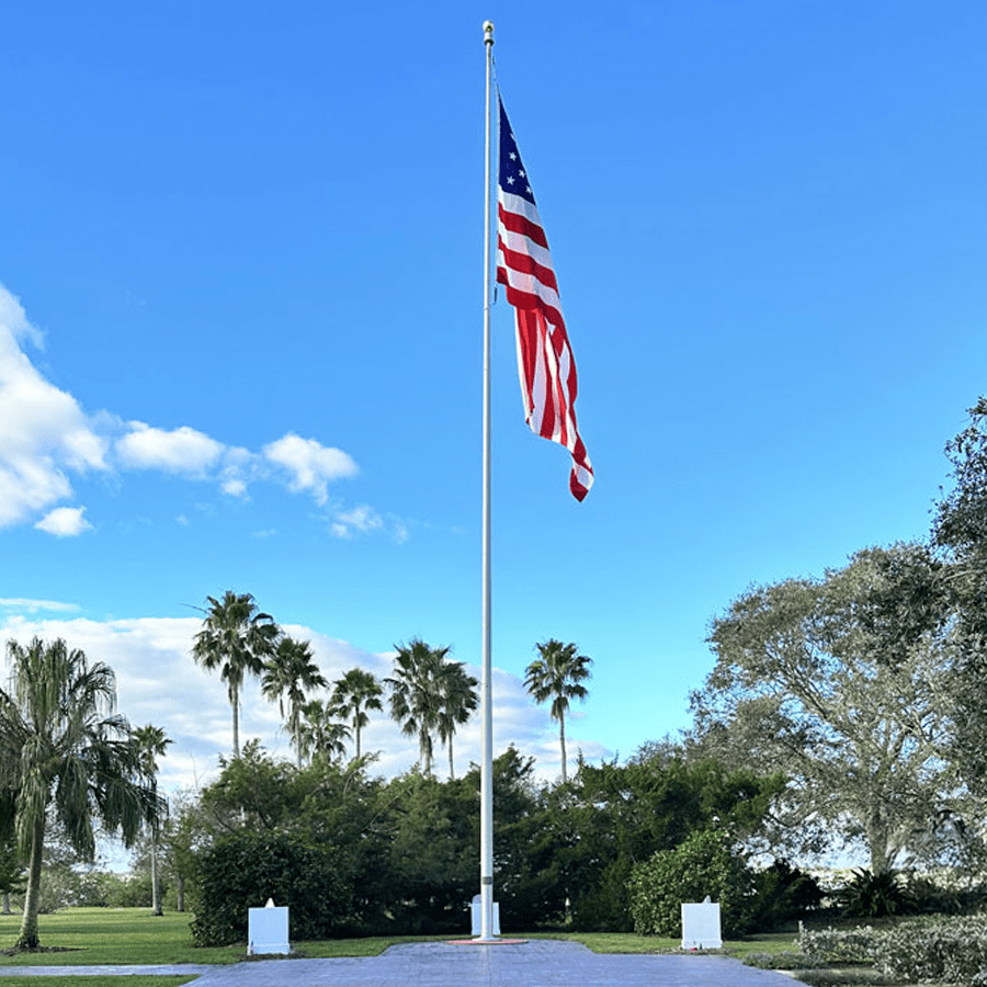 50 FT Hurricane Series Flagpole