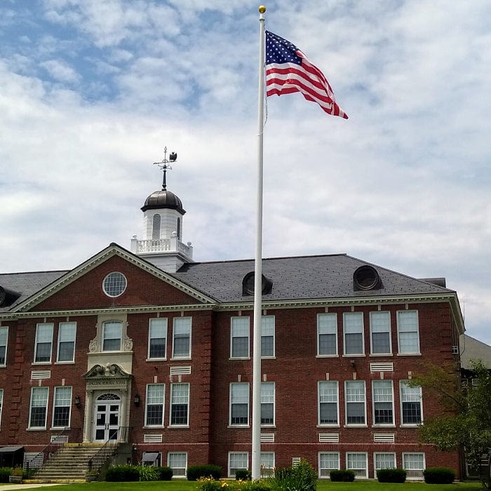 60' Tapered Fiberglass Flagpole - Commercial