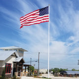 70' Tapered Fiberglass Flagpole - Commercial