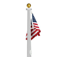 50' Tapered Fiberglass Flagpole - Commercial