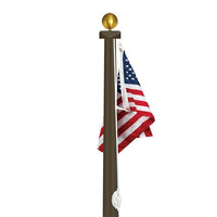 30' Tapered Fiberglass Flagpole - Commercial