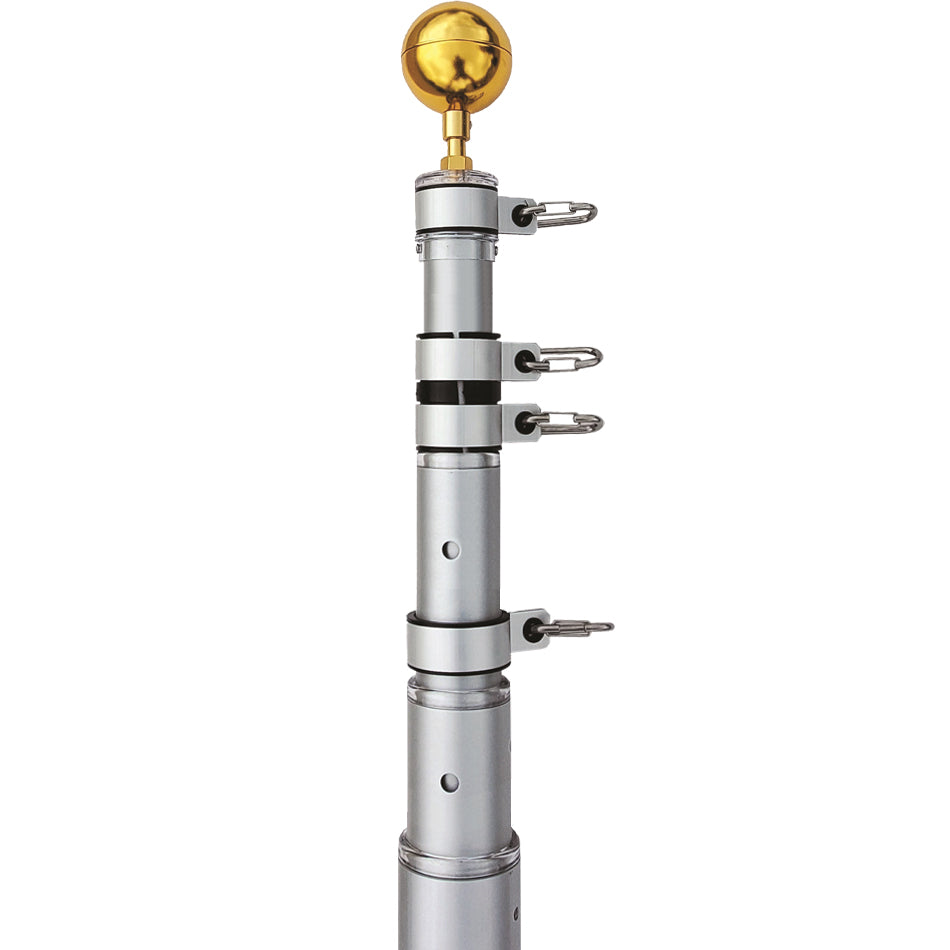 20' HD Telescoping Flagpole