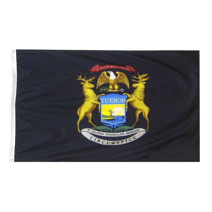 Michigan State Flag - Nylon or Poly