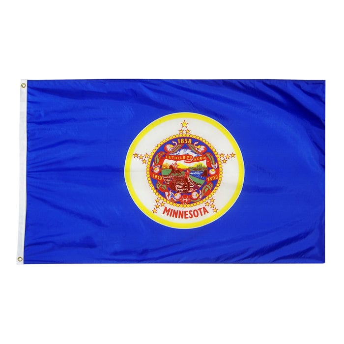 Minnesota State Flag - Nylon or Poly