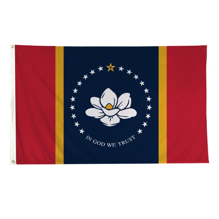 Mississippi State Flag - Nylon or Poly