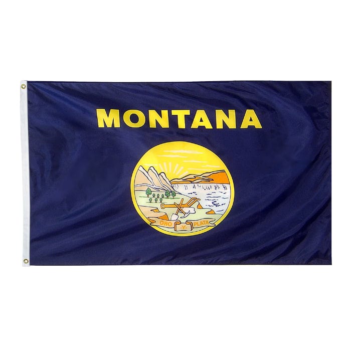 Montana State Flag - Nylon or Poly