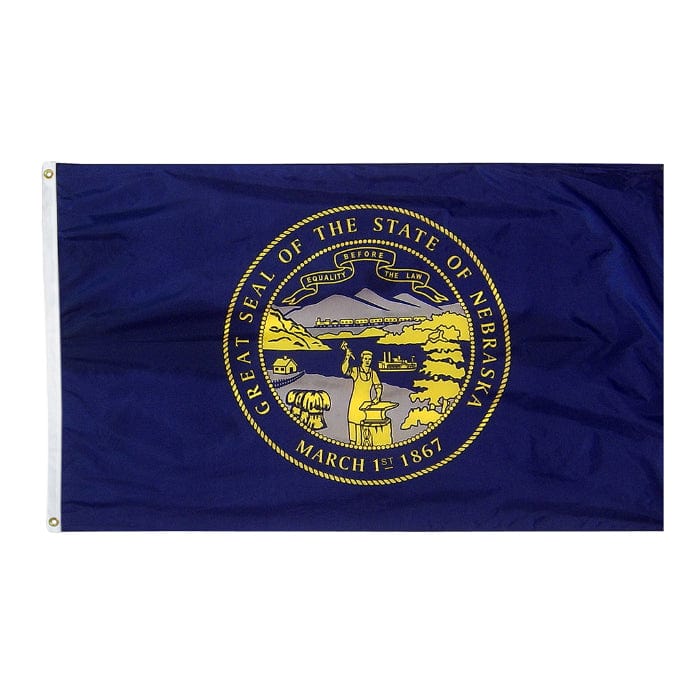 Nebraska State Flag