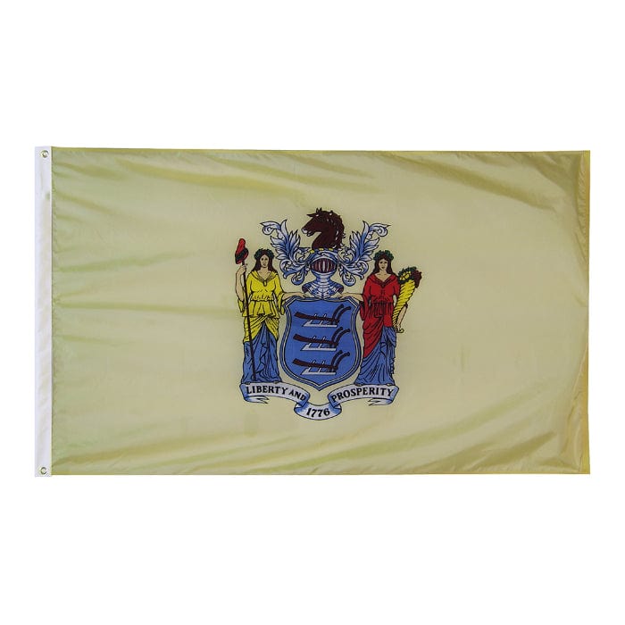 New Jersey State Flag - Nylon or Poly