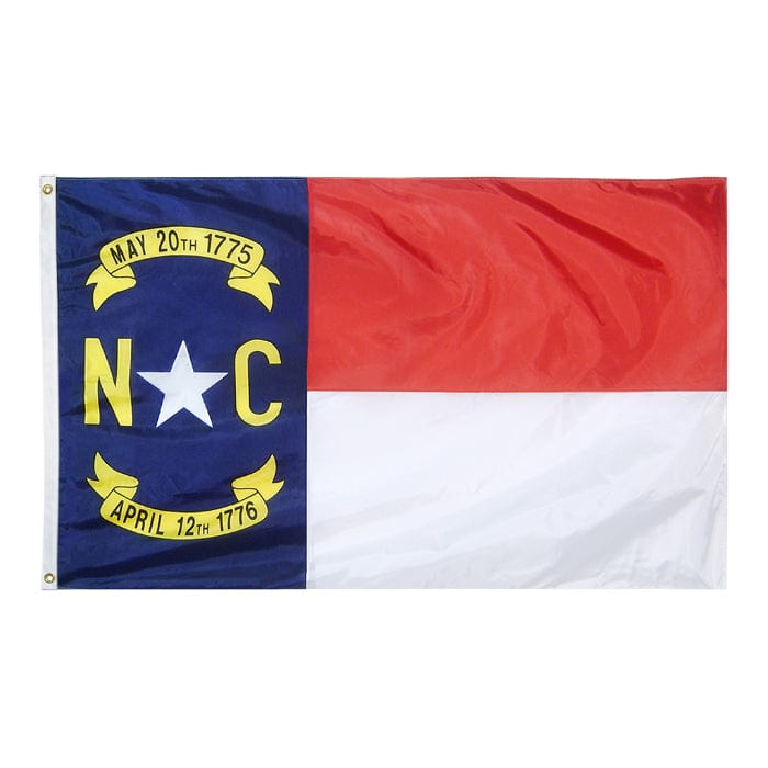 North Carolina State Flag - Nylon or Poly