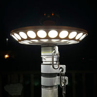 X40 Solar Flagpole Disk Light