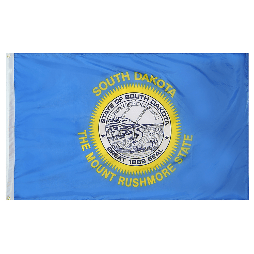 South Dakota State Flag - Nylon or Poly