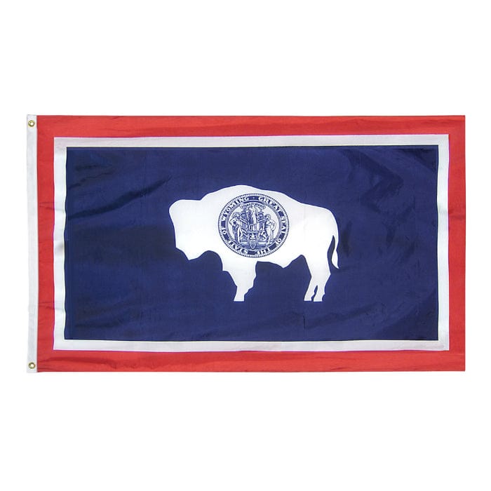 Wyoming State Flag - Nylon or Poly