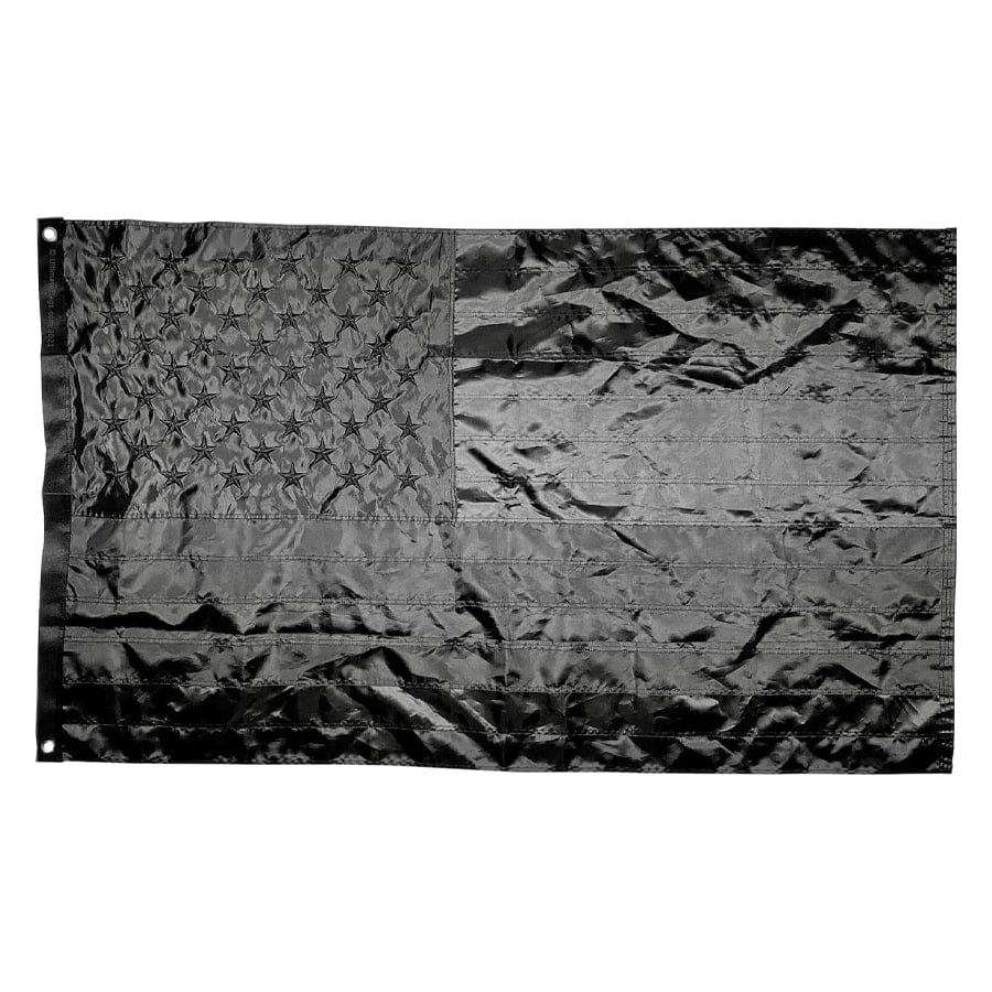 American Flag Black