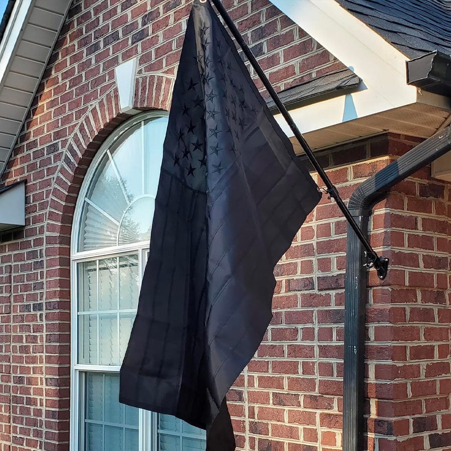 American Flag Black