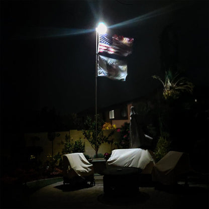 X20 Solar Flagpole Light