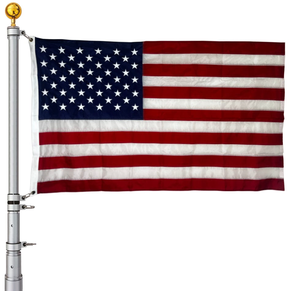 25' HD Telescoping Flagpole