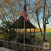 25' HD Telescoping Flagpole + Hitch Mount