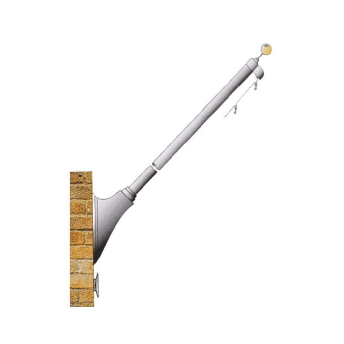 Commercial Grade Wall Mount Flagpole