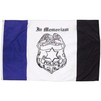 Police Mourning Flag