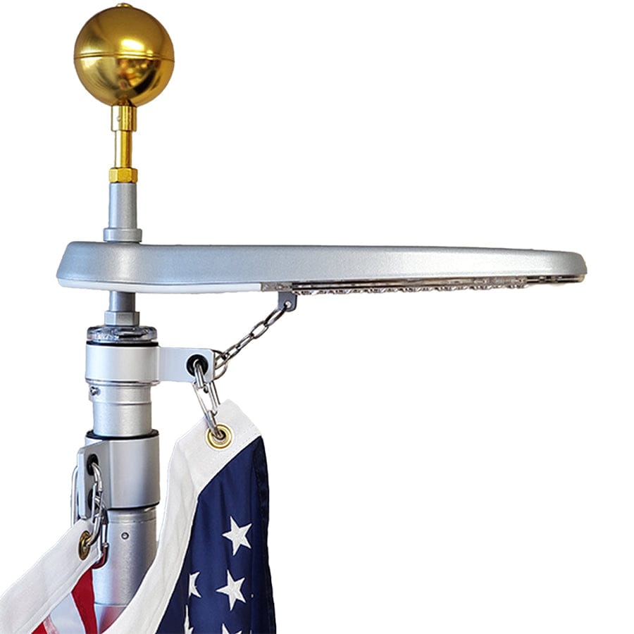 X20 Solar Flagpole Light