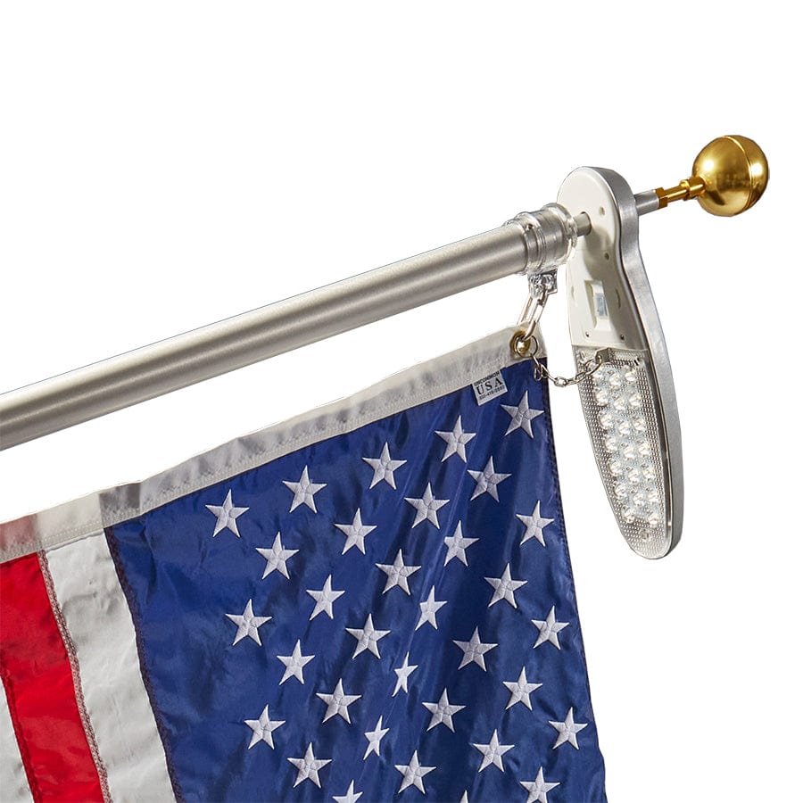 X20 Solar Flagpole Light