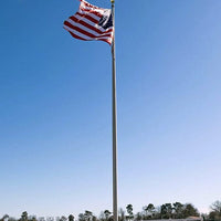 60 Ft Tapered Aluminum Flagpole - Internal Halyard