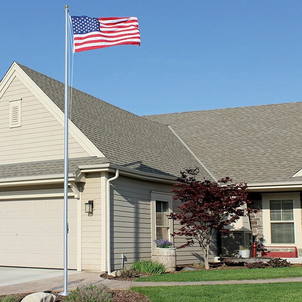 25' Premium Aluminum Flagpole Kit